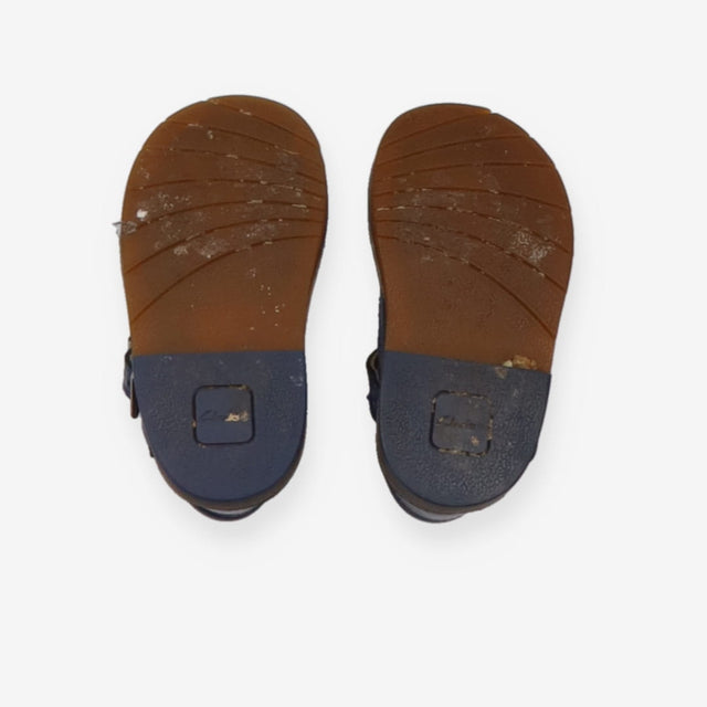 T-Bar Shoe Blue Buckles