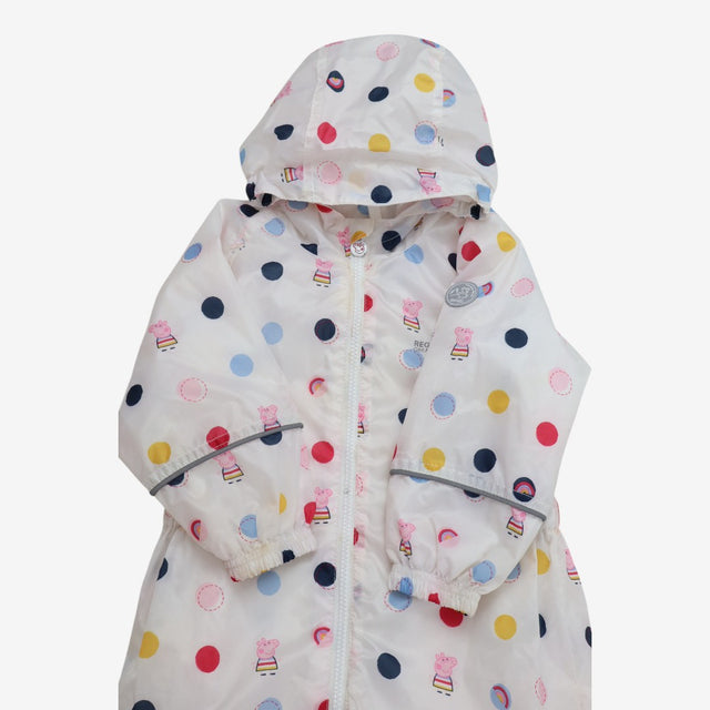Puddlesuit White Peppa Pig