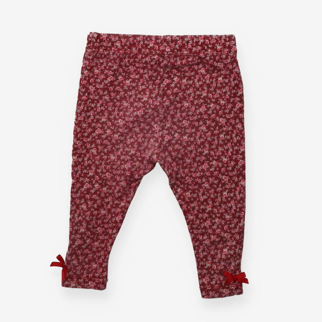Leggings Red Roses with Bows