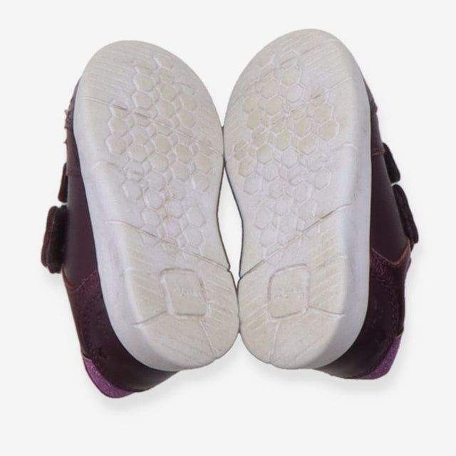 Trainers purple velcro unicorn