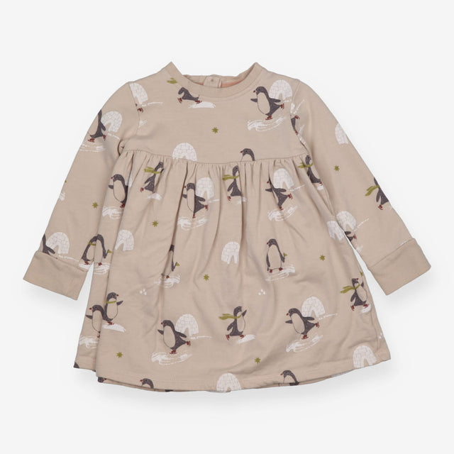 Dress beige penguins