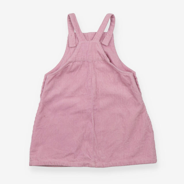 Dress Pinafore Pink Cord