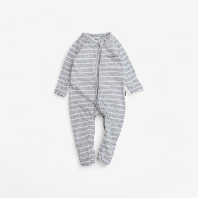 Grey Striped Wondersuit