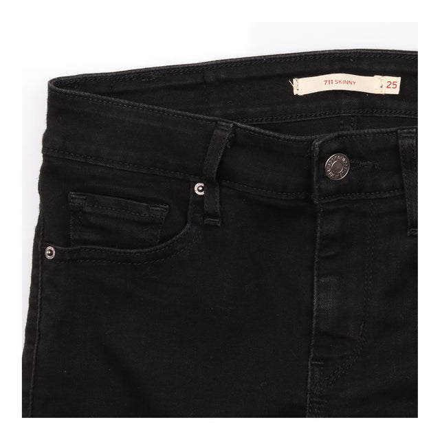 Jeans Skinny High Rise Black