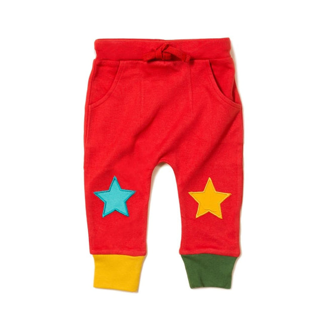 Red star joggers