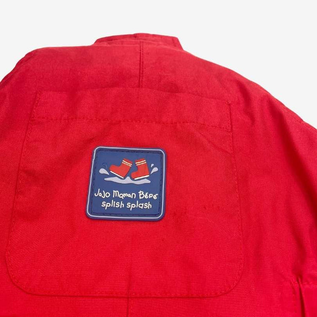 Red Waterproof Dungarees