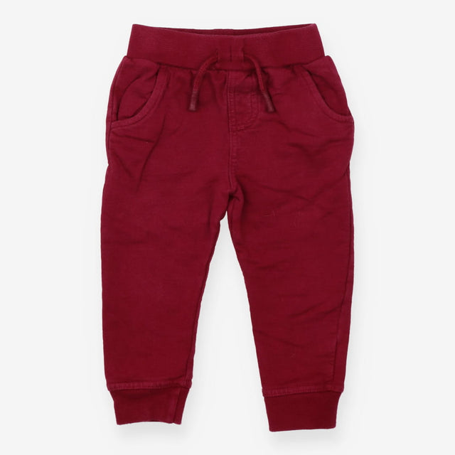 Jogger red drawstring