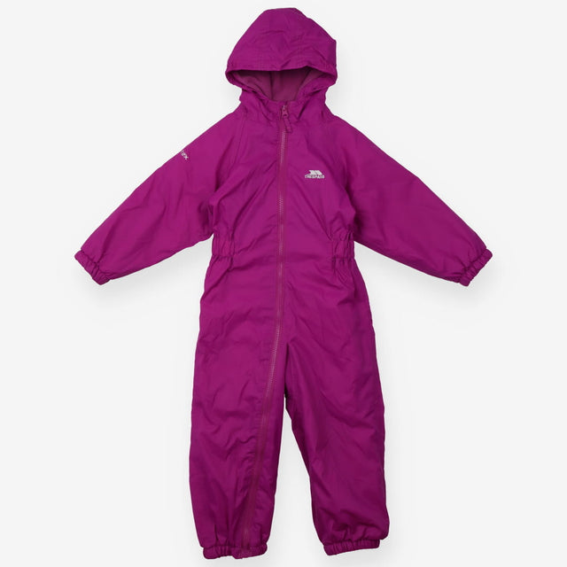 Puddlesuit Purple Fleece Lined