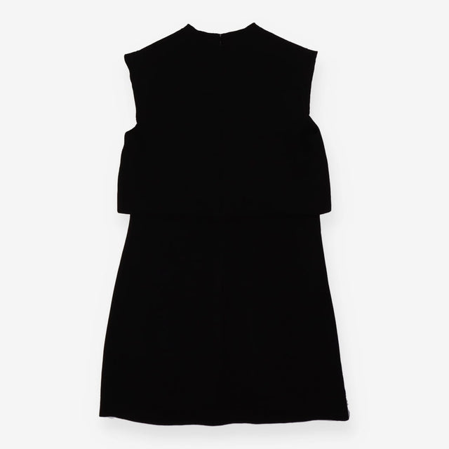 Short dress with overlay