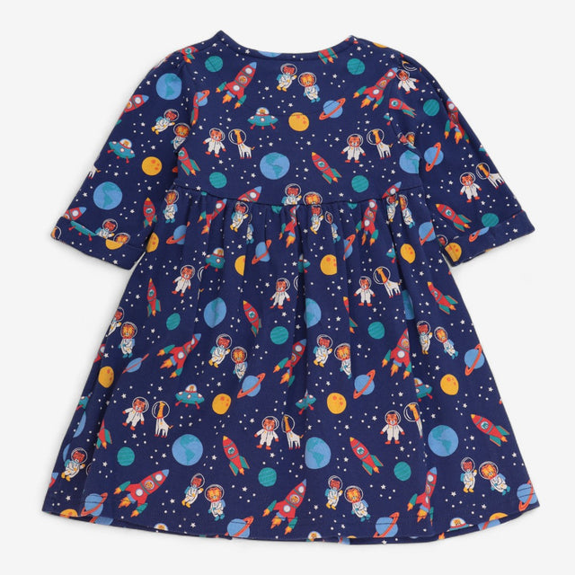 Dress Jersey Long Sleeve Fun in Space