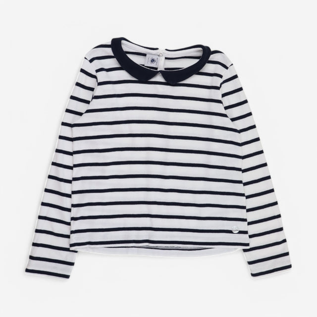 Blue and White Stripe