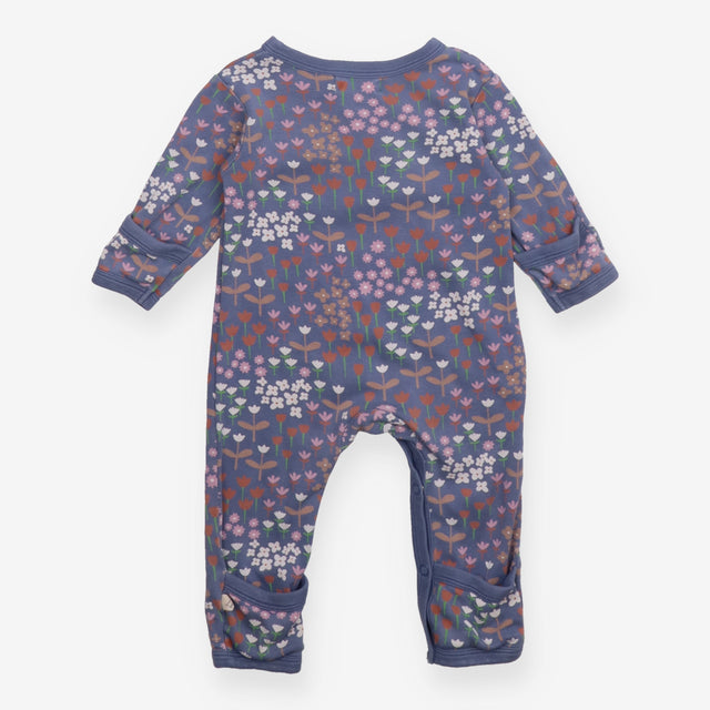 Sleepsuit floral navy