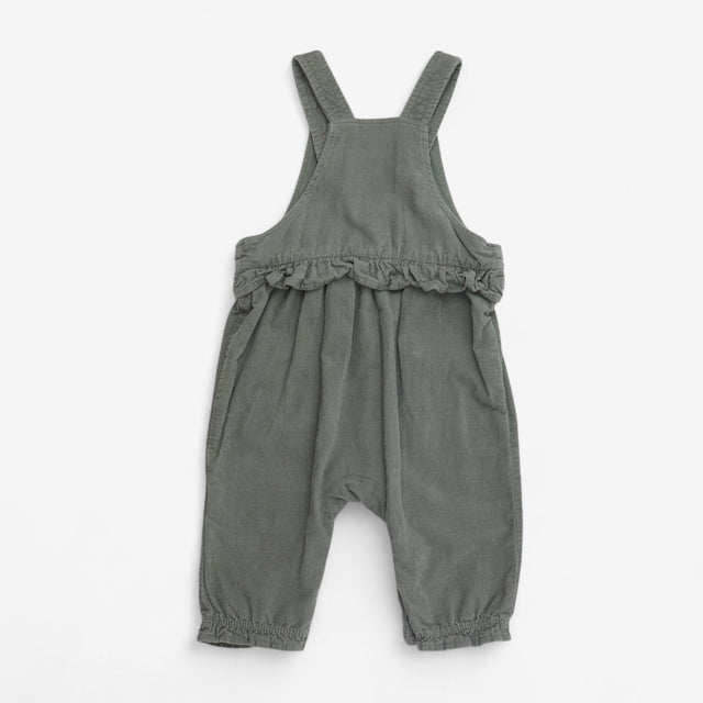 Dungaree Cord Khaki Frill Waist