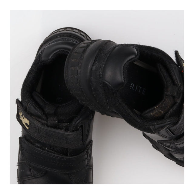 boys black school shoes