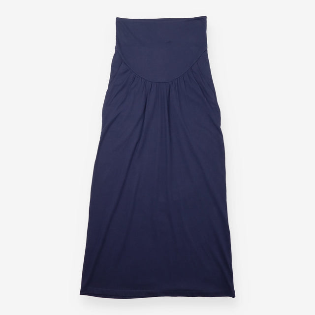 Navy Organic Cotton Over Bump Maternity