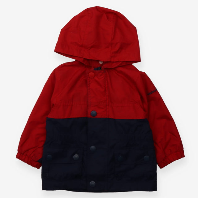 Red and Navy Waterproof Jacket