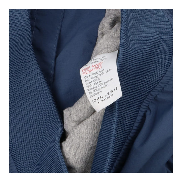 Dark blue bomber jacket