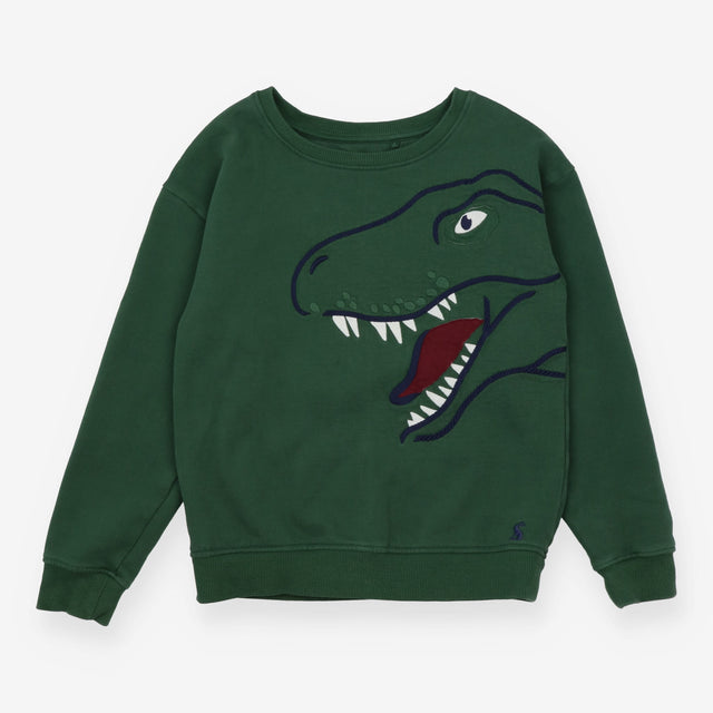 Emerald Green Dinosaur Sweater