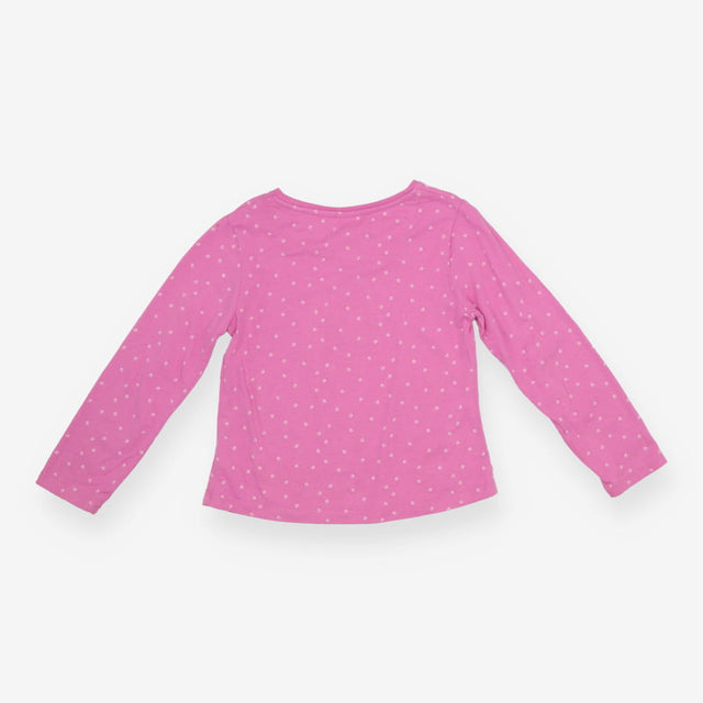 Pink Long Sleeve with Flowers