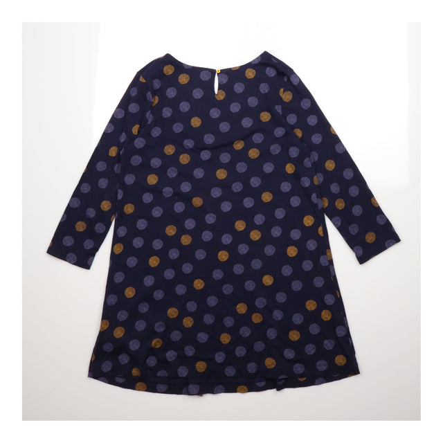 Long Sleeve Tunic Navy Polka Dot