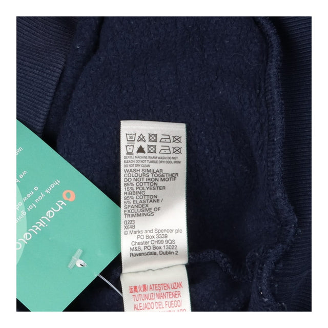 Sweatshirt Navy with Multicoloured Dino