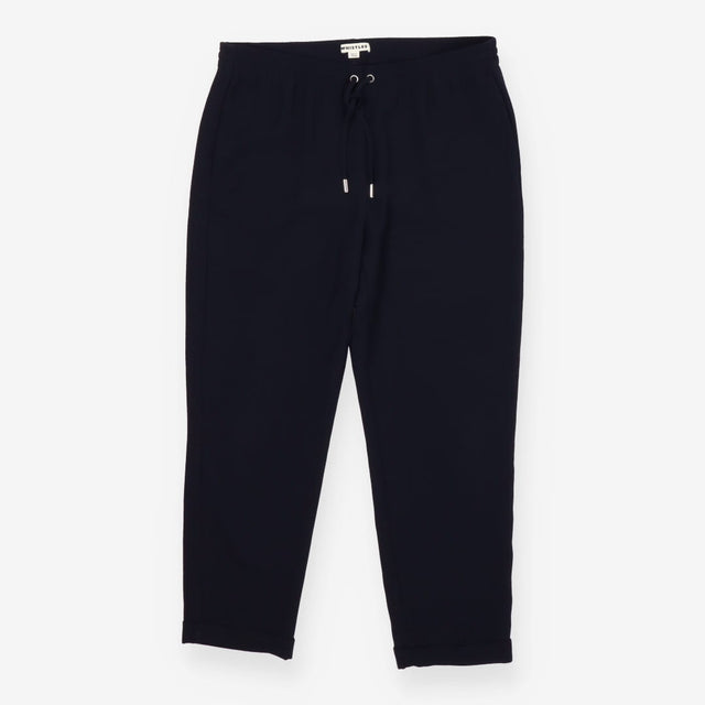 Navy Joggers Relaxed Fit Drawstring Waist