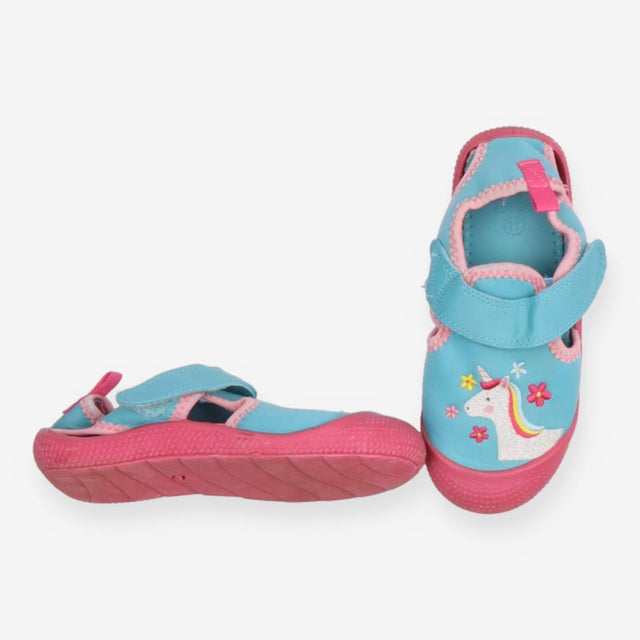 Swim Shoes Pink and Blue Unicorn