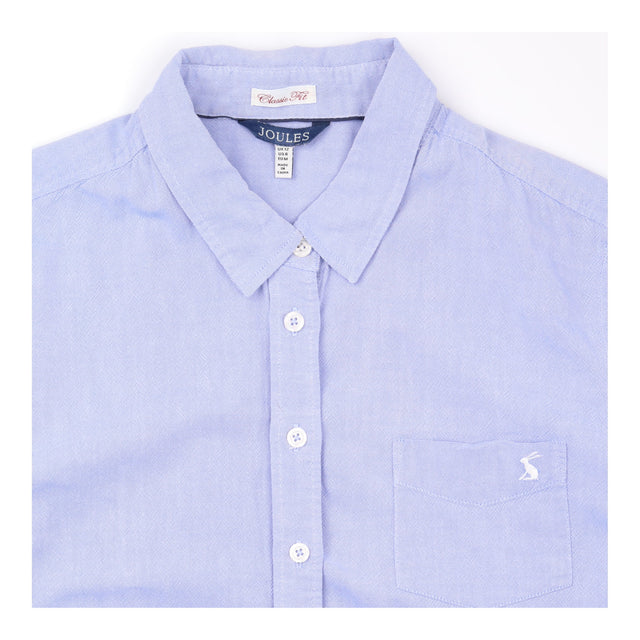 Soft Blue Classic-Fit Oxford Shirt