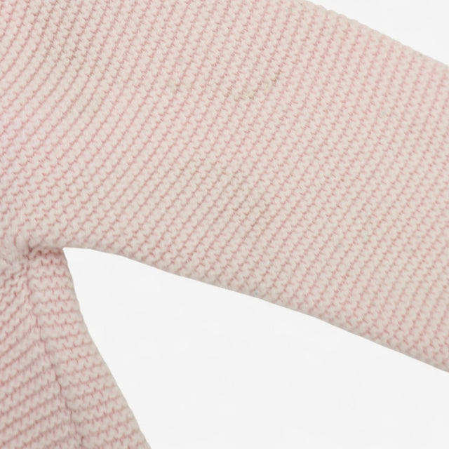Knit cardigan pink cat hood