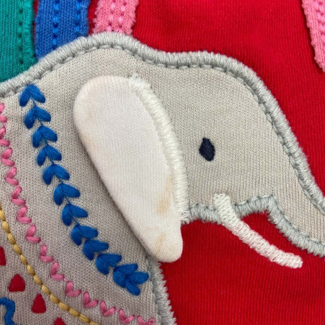Elephant Rainbow long T-shirt