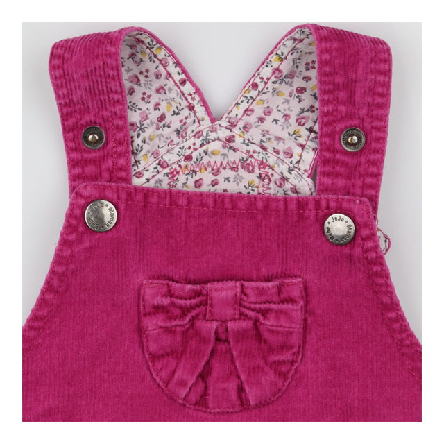 Pinafore cord pink