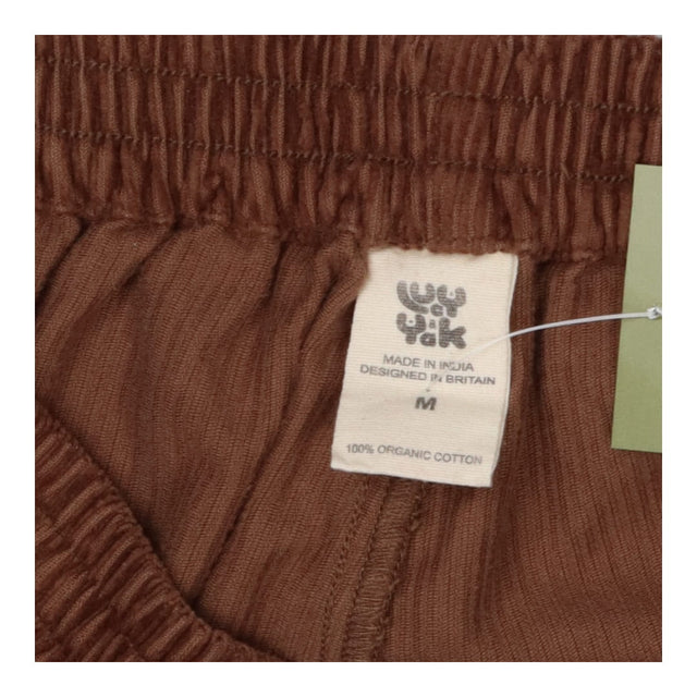 Billie Organic Corduroy Trousers Brown