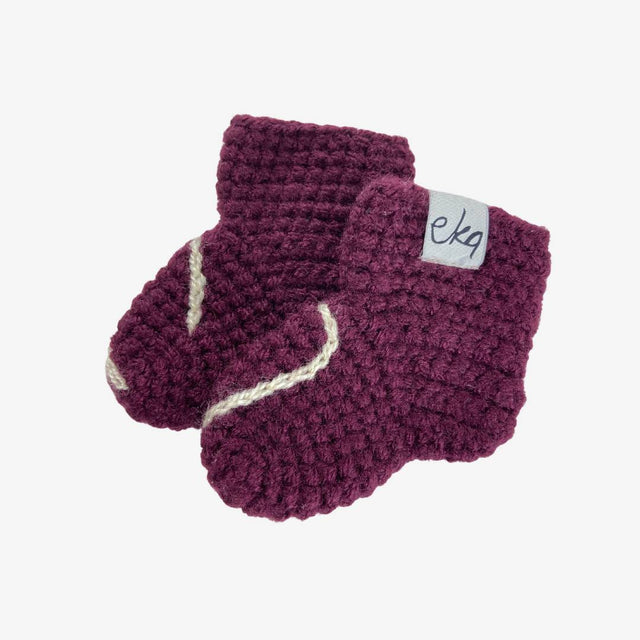 Eka Burgandy Booties