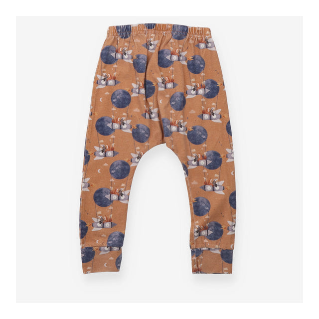 Harem legging Rust Badger and Fox on Rocket Prints