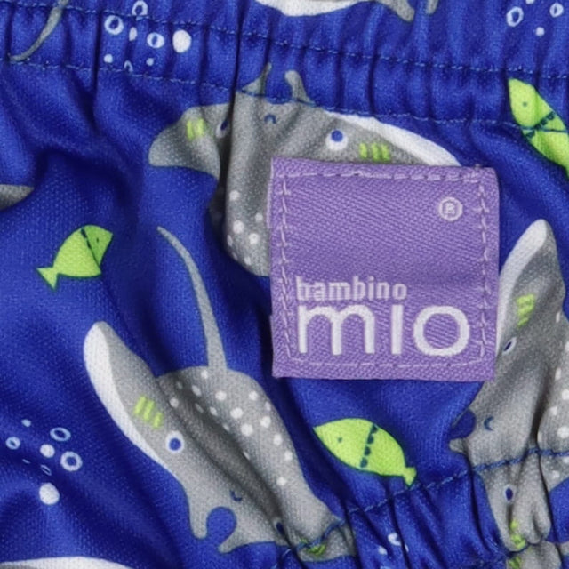 Swim Nappy Bambino Mio blue with stingrays