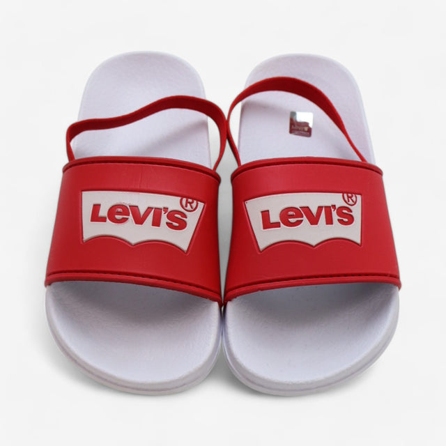 Levi's Sandals Red & White