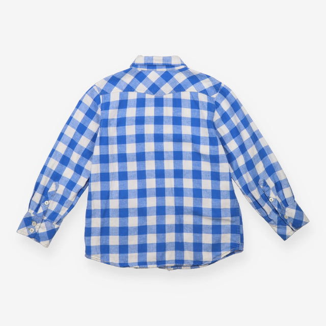 Shirt blue check
