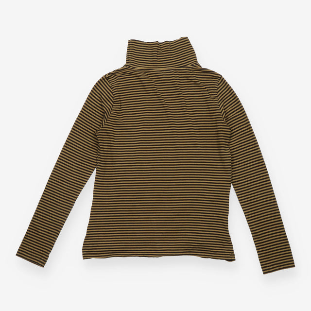 Maternity Schooners Organic Cotton Striped High Ne