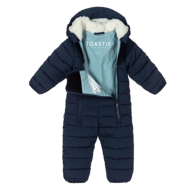Quilted Pramsuit - Ink Navy