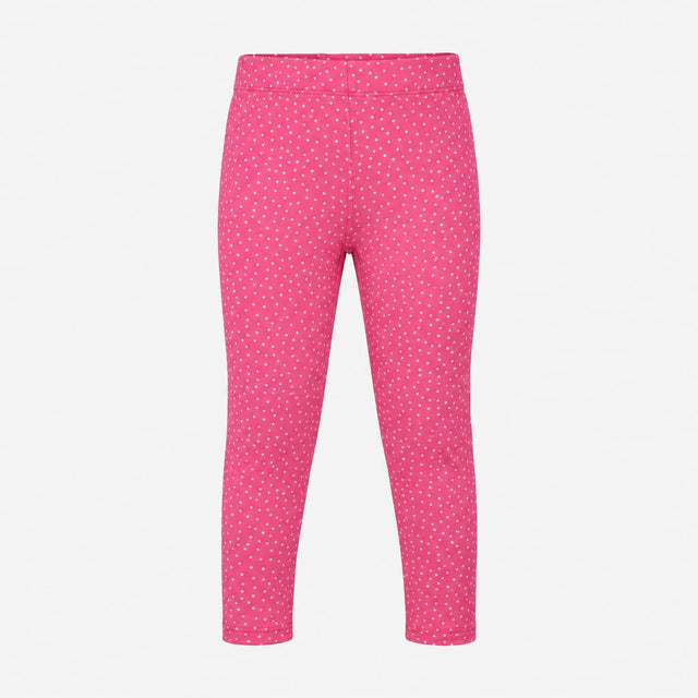 Pink spotty leggings