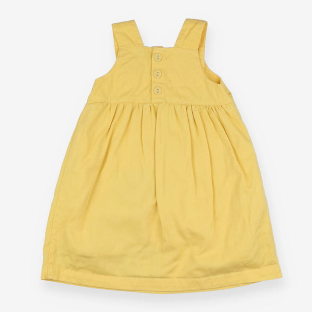 Dress yellow elephants and toucan