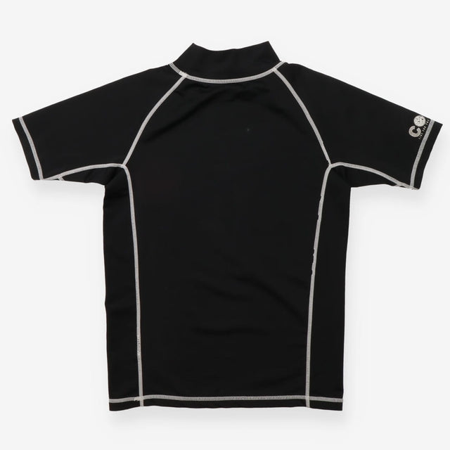 Rash vest logo black