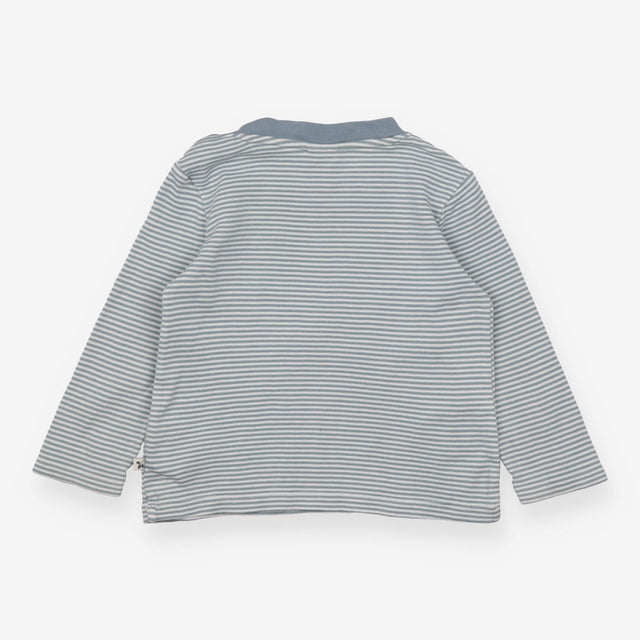 Tee LS grey stripe mouse toadstool