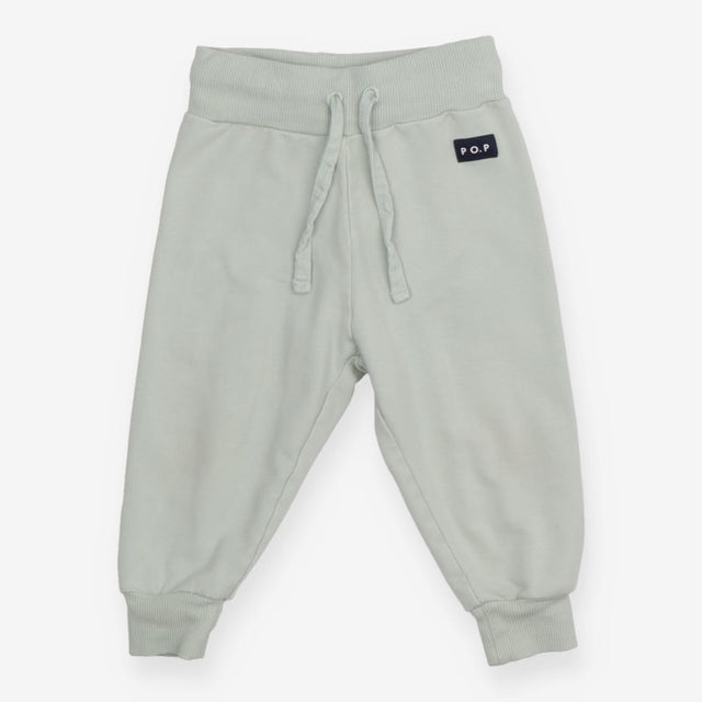 Sage Green Joggers with Logo