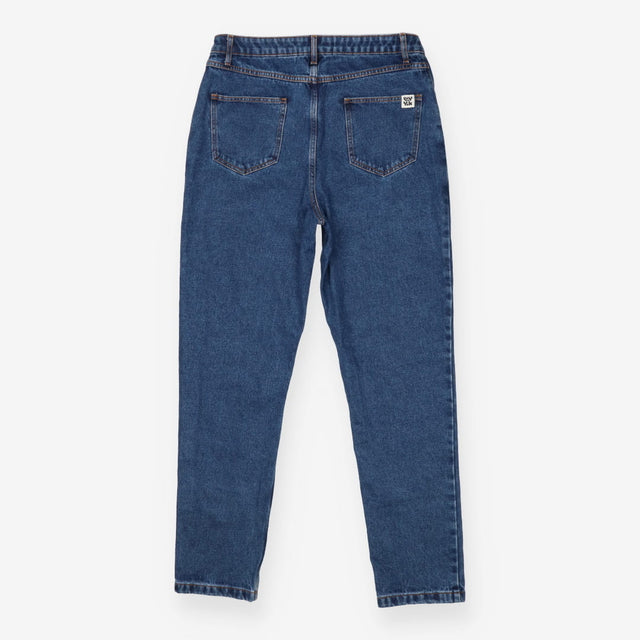 Dark blue straight let jeans W32