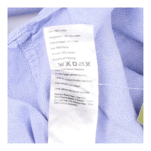 Soft Blue Classic-Fit Oxford Shirt