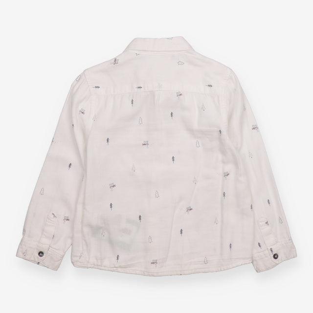 White Owl and Trees Shirt