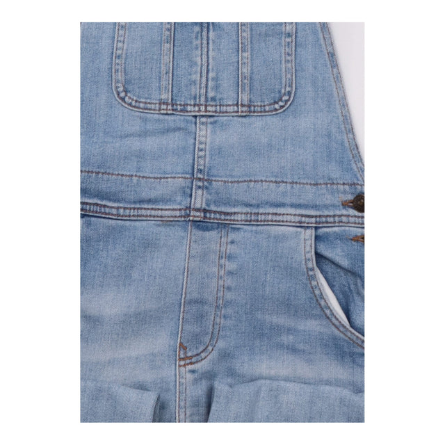 Dungarees Light Blue Wash Denim Tapered Leg