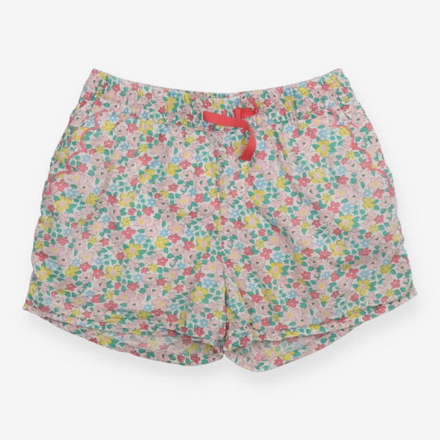 Shorts floral pink tie