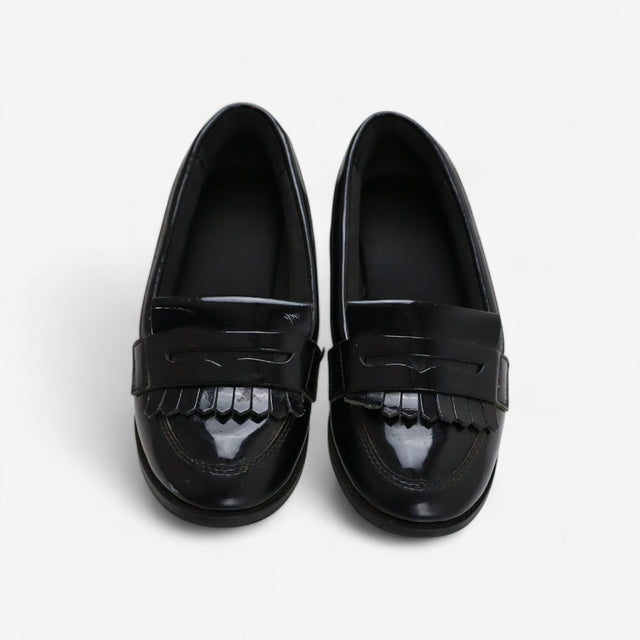 Black patent court shoes Size 1